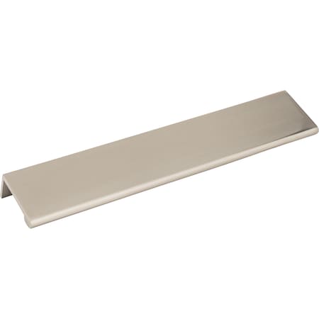Elements 8" Overall Length Satin Nickel Edgefield Cabinet Tab Pull A500-8SN